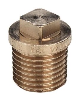 Заглушка НРx1/2", бронза, Viega