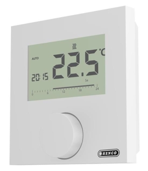 Регулирующий термостат с ЖК-дисплеем, 230В, Henco