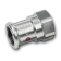 Муфта ВР 22x1/2" оцинкованная сталь, SANHA