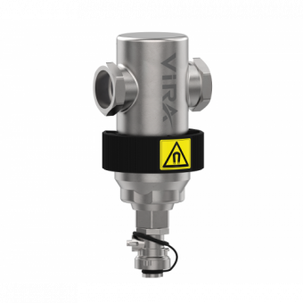 Сепаратор шлама ViraClean G 1*1/4", резьба, корпус литой, латунь, 3,6 м3/ч,110 °С, 10 бар , Vira