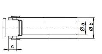100/150/PP Труба удлинительная 0,5м Viessmann