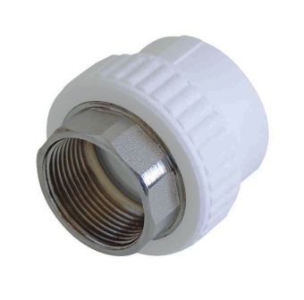 Муфта с внутренней резьбой 40x1*1/4" под шестигранник, (PP) Kalde