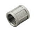 Муфта ВР-ВР 1"x3/4" никелиров. латунь, Multibrand