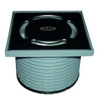 Насадка Primus нерж. сталь Dn110мм (123х123мм), HL 