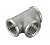 Тройник НР-НР 3/4"x3/4"x3/4" никелиров. латунь, Multibrand