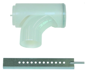 110/PP Отвод 90° с опорной консолью Vaillant