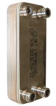 Теплообменник пластинчатый до 20 кВт ZB190 10-30, Huch EnTEC