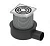 Трап горизонтальный DN50 (решетка 100x100), 1.12 л/с,, TECEdrainpoint S