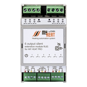 Симисторный блок расширения  MyHeat RL6S, ЭВАН