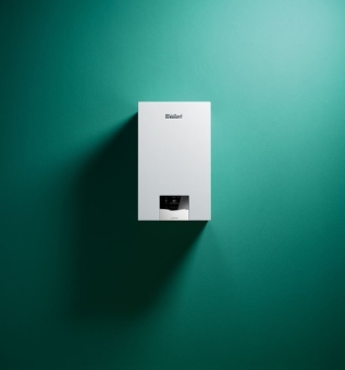 Котел газовый конденсационный настенный ecoTEC plus 20CS/1-5, 21/19,7кВт, одноконтурный, закрытая камера, Vaillant