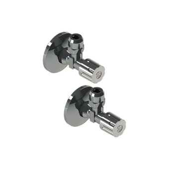 Угловые вентили, 1/2" х 3/8", комплект 2 шт.,TECEone