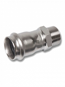 Муфта НР 15x1/2" нержавеющая сталь 304, SANHA
