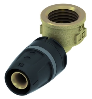 Угол с внутренней резьбой 32х1'', (латунь) TECElogo