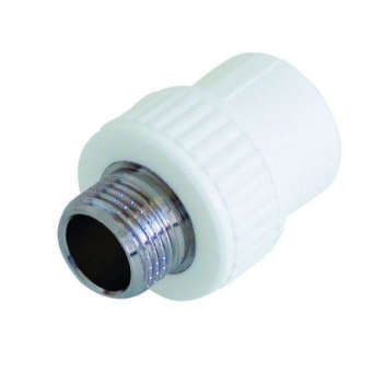 Муфта с наружной резьбой 25x3/4", (PP) Kalde