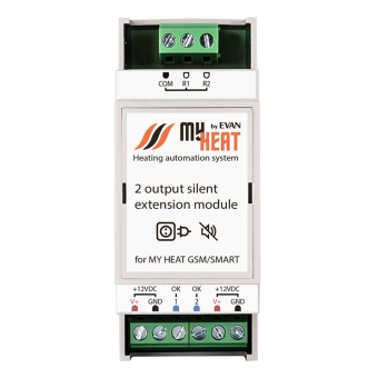 Блок симисторов на 2 выхода MyHeat RL2S, ЭВАН