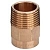 Муфта НР 15x1/2", пайка, бронза, Viega