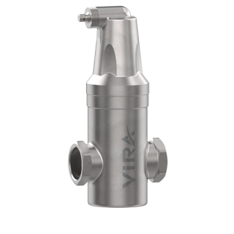 Сепаратор воздуха ViraVent G 1*1/2", резьба, корпус литой, латунь, 5 м3/ч, 110 °С, 16 бар, Vira
