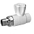 Кран шаровой угловой с наружной резьбой 20х1/2", (PP) Kalde