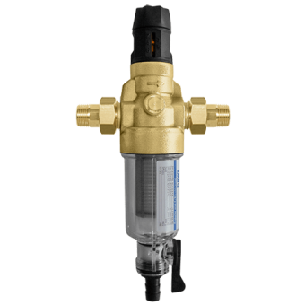 Фильтр механической очистки горячей воды Protector mini H/R HWS, с редуктором давления, 1/2",BWT