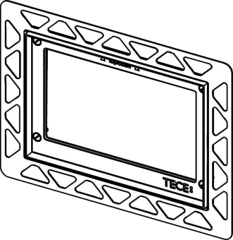 Рамка монтажная для установки стеклянных панелей,позолоченная