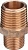 Ниппель НР-НР 3/4"x1/2" бронза, Viega