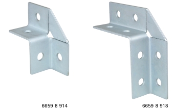 Угловой элемент Strut 2D 2+2/90° 100x100мм R (оцинк.), Walraven