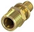 Муфта НР 63x2", латунь, TECE