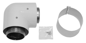 80/125/Al Отвод 90° Vaillant