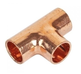 Тройник 8х8х8, пайка, медь, Viega
