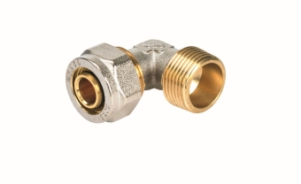 Угол 90° НР 16x1/2", обжим, Henco