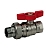 Кран шаровый НГ 1 1/4", TECE