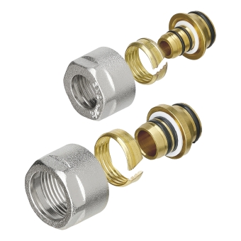 Концовка для труб URANUM PERT 5S, 16х2.0-3/4" (Евроконус) TECE