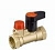 Клапан ручной запорный MSV-S Ду 20, Kvs=5,9, со спускным краном, Danfoss