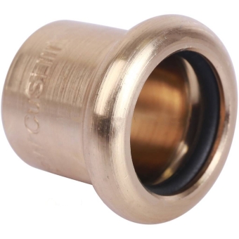 Заглушка 18, пресс, медь, SANHA