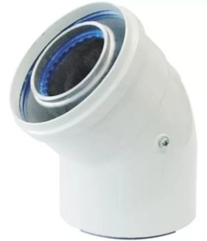 60/100/Al Отвод 45° для Рысь, Ягуар Protherm