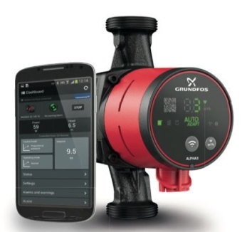 Насос циркуляционный ALPHA3 32-60 G2", 180мм, 230 В (2018), Grundfos