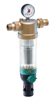 Фильтр тонкой очистки F76S-1AB без редуктора для холодной воды с обратной промывкой, 20 мкм, Honeywell