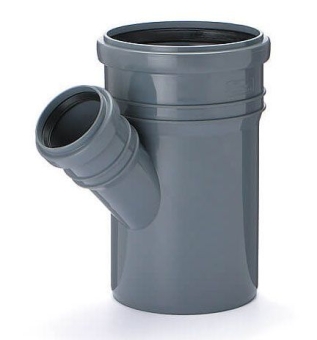 Тройник редукционный 110х40х45° Valsir