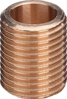 Ниппель НР-НР 1/2"x1/2" 40мм, бронза, Viega