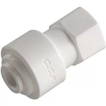 Фиттинг прямой 1/4"-1/4"(трубка-резьба), Raifil