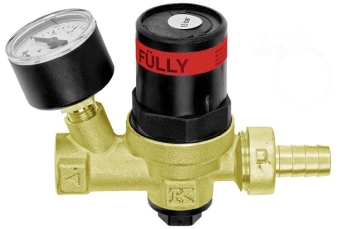 Клапан автоподпитки Fuelly, 0.4-3.0 бар, 1/2" ВР-НР, Huch EnTEC