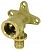 Водорозетка ВР 25x3/4", латунь, TECE