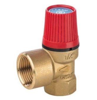 Клапан предохранительный Вр 30x3/4" 3 бар, STOUT