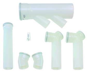 250/PP Комплект к котлу ecoTEC plus 806 - 1206/5-5 для добавления двух аппаратов (монтаж спина к спине) Vaillant