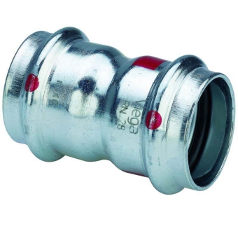 Муфта 108х108 оцинкованная сталь, Viega