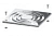 Решетка декоративная 150x150 с фиксаторами, TECEdrainpoint S