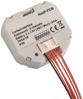 Контактный интерфейс шестикратный скрытый монтаж HmIP-FCI6, homematic