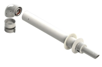 60/100/Al Коаксиальный проход через наружную стену (против обледенения), Viessmann