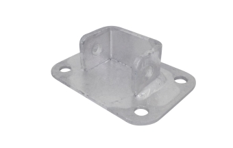 BIS Strut Напольный держатель профиля (оцинк.) 100x120мм
