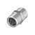 Ниппель НР 3/4x3/4" для труб SLQ PE-RT Тип 2, никелиров. латунь, TECE
